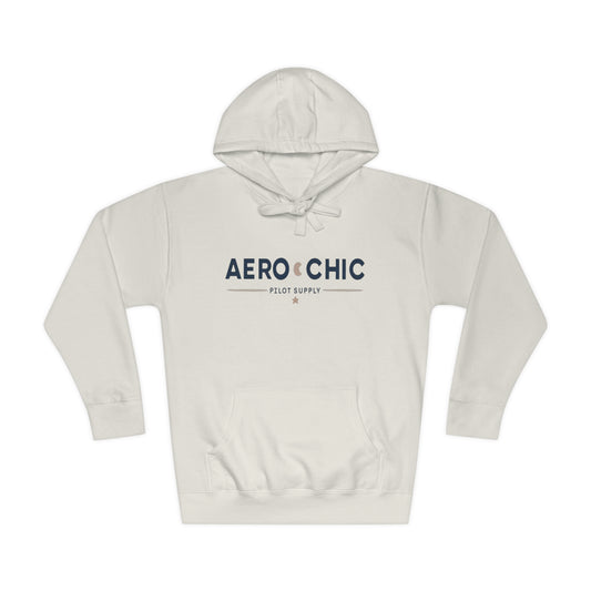 Fleece Hoodie - AeroChic Logo