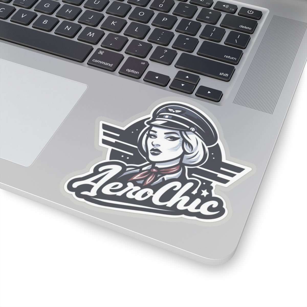 Sticker - Retro Woman Pilot