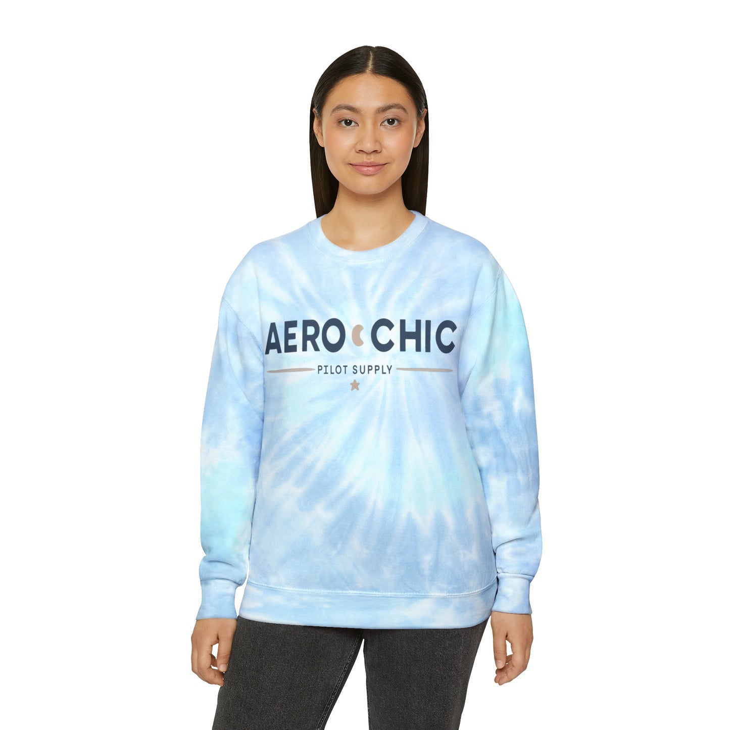 Tie-Dye Sweatshirt - Cotton Candy Logo