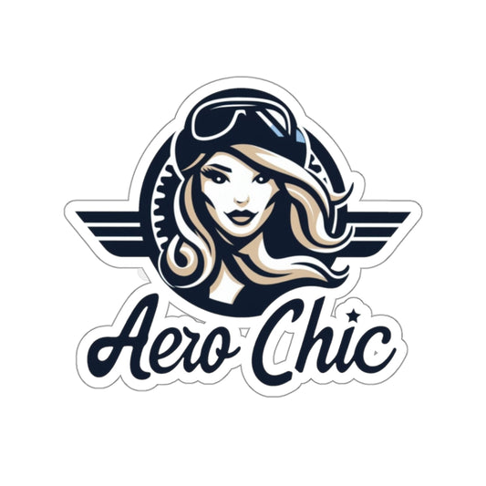 Sticker - Woman Pilot Muted Tones