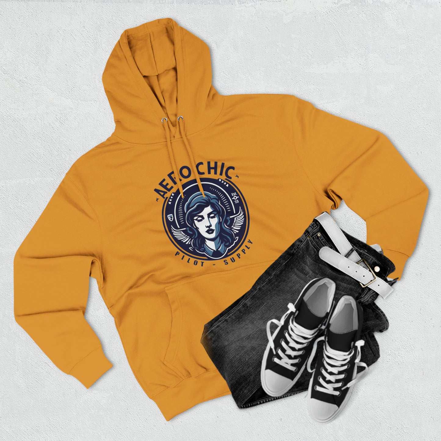 Hoodie - AeroChic Women Pilot