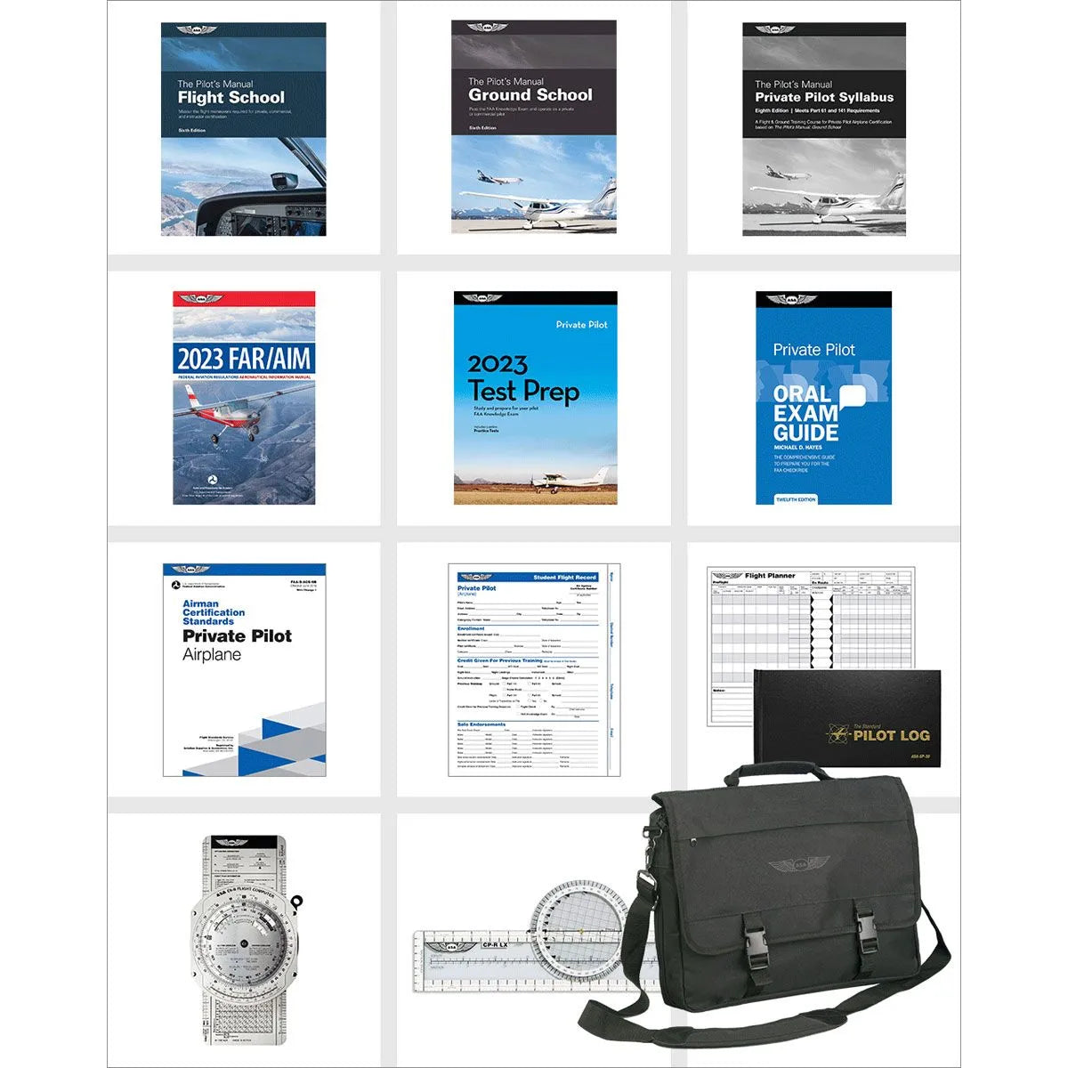ASA Private Pilot Flight School Kit Part 141
