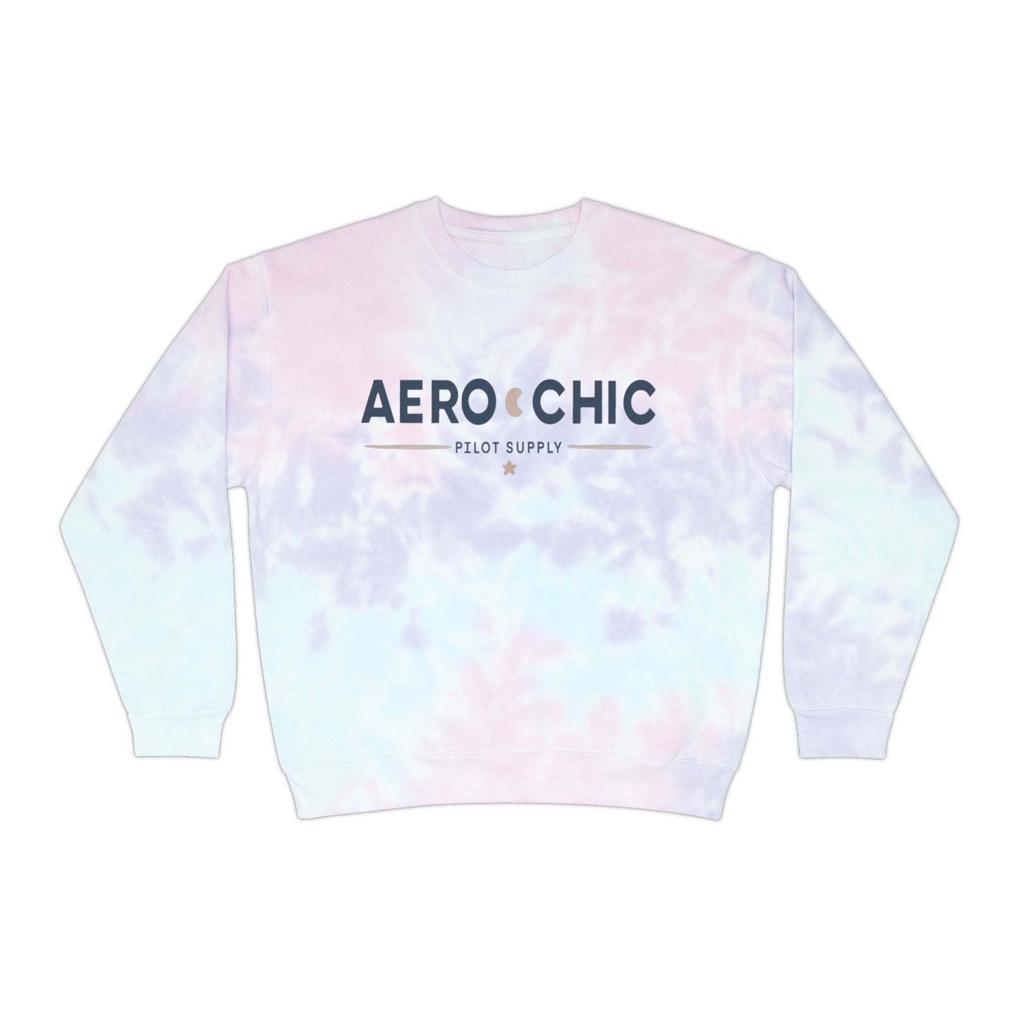 Tie-Dye Sweatshirt - Cotton Candy Logo