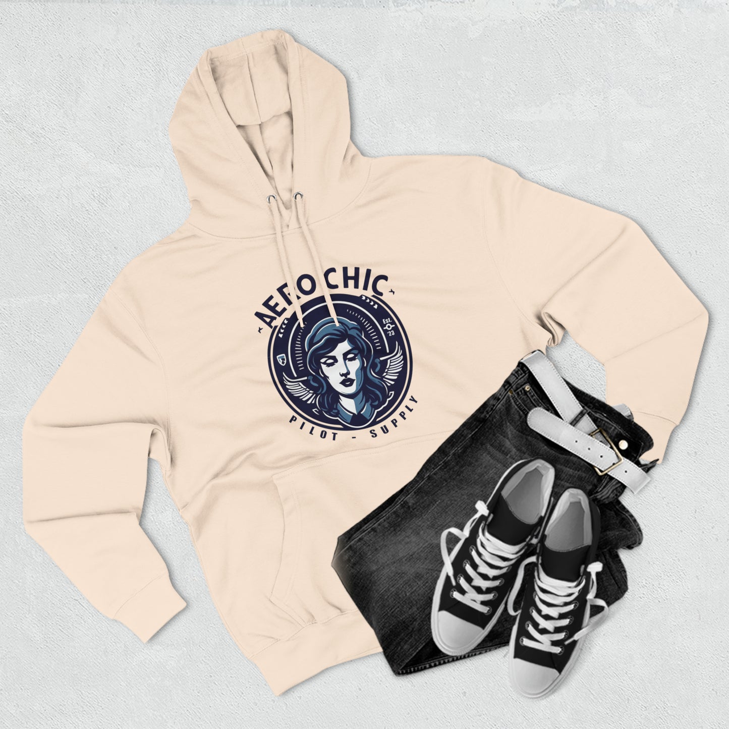 Hoodie - AeroChic Women Pilot