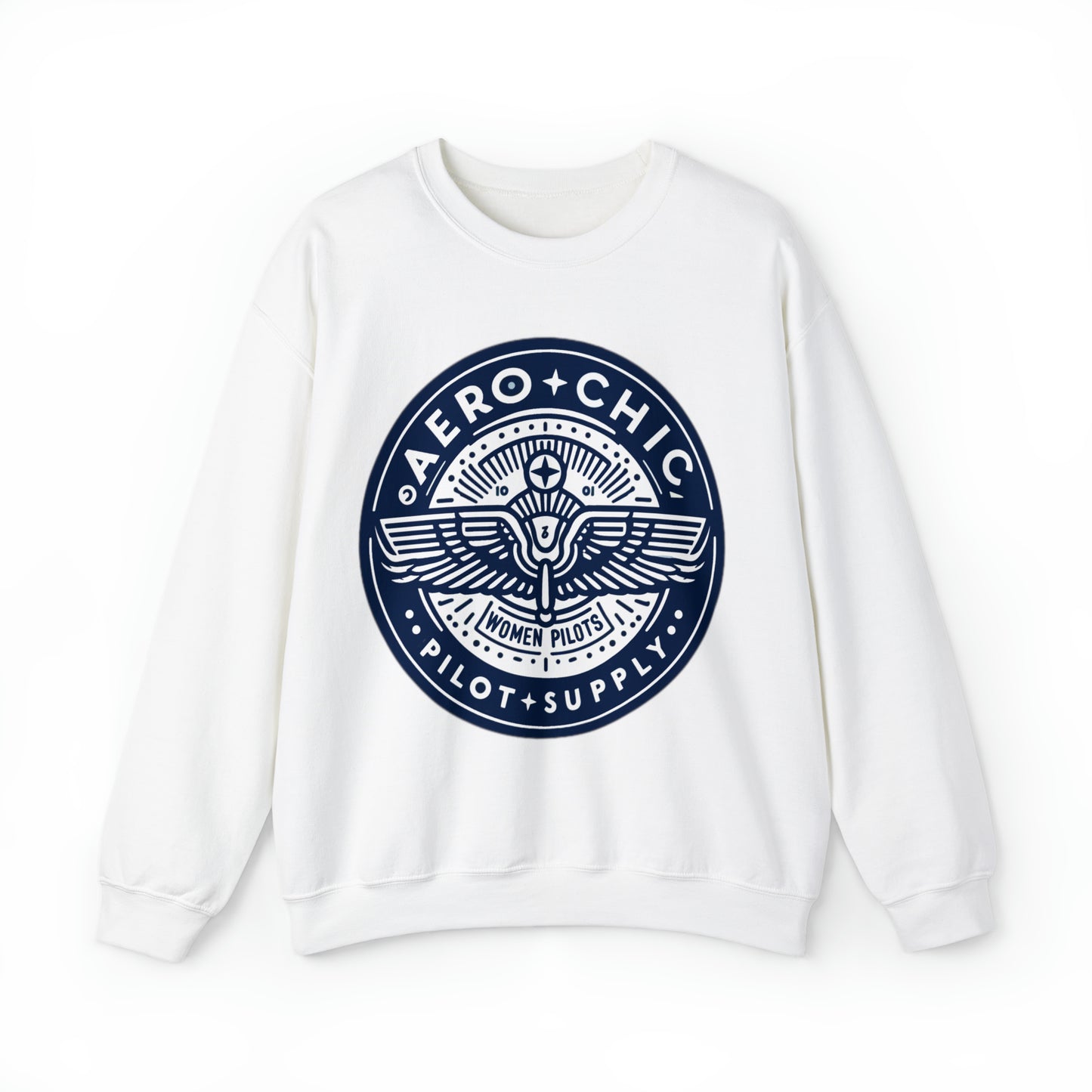 Unisex Sweatshirt - AeroChic pilot supply
