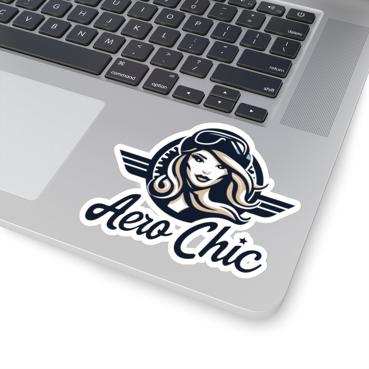 Sticker - Woman Pilot Muted Tones