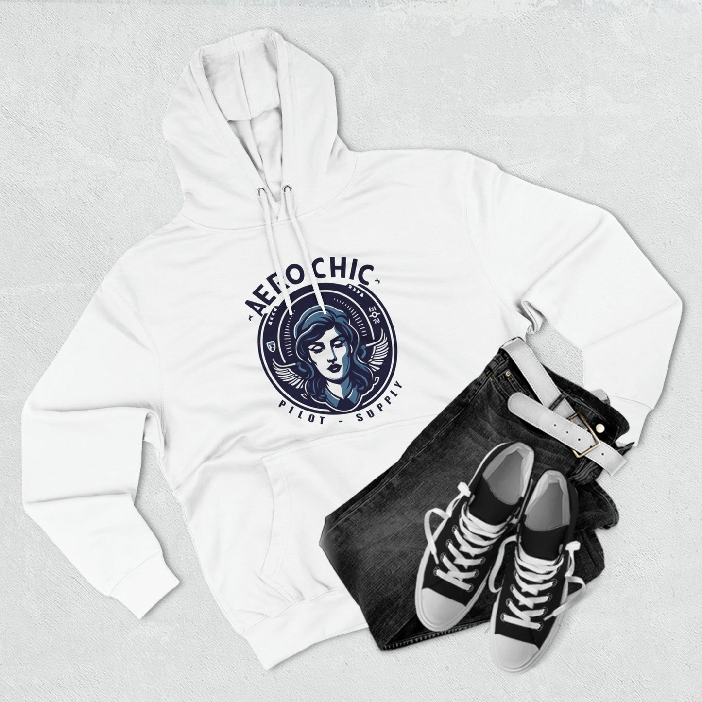 Hoodie - AeroChic Women Pilot