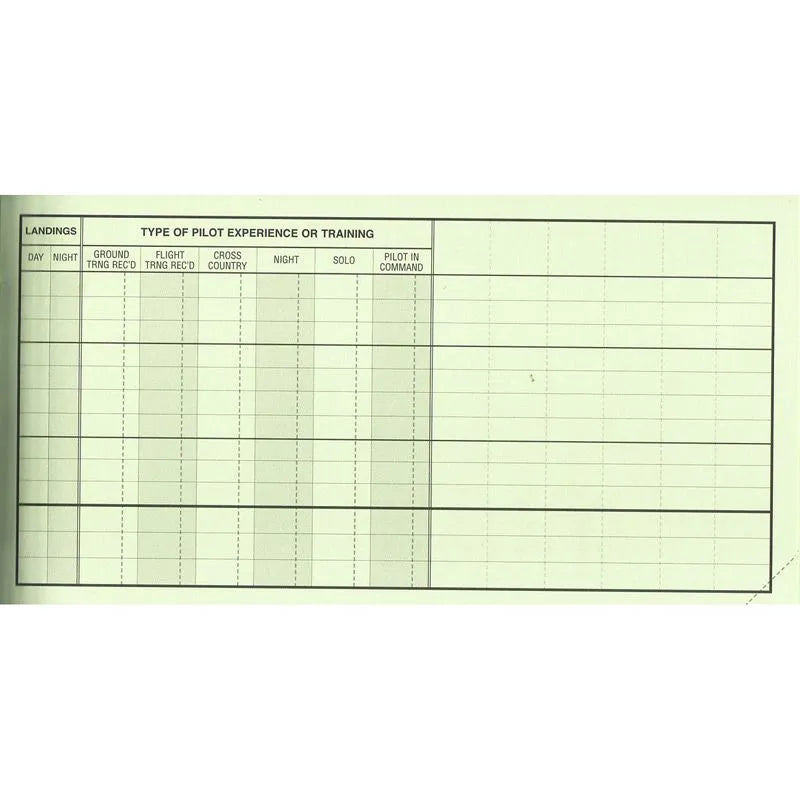 Pilot’s Flight Logbook and Record