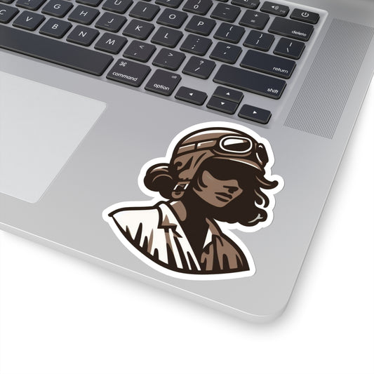 Sticker - Women Pilot AeroChic