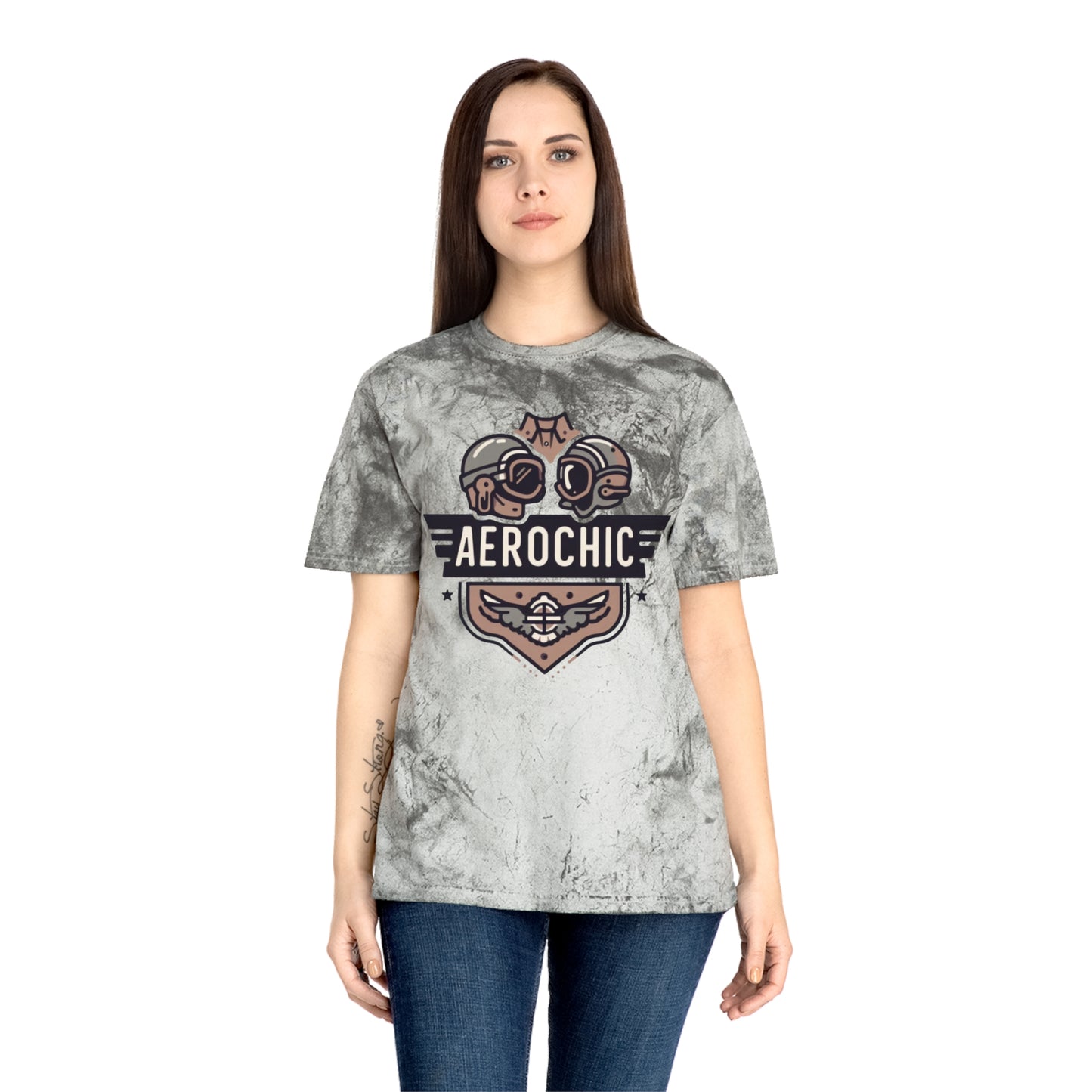 Graphic T-shirt - AeroChic Tattoo Pilot
