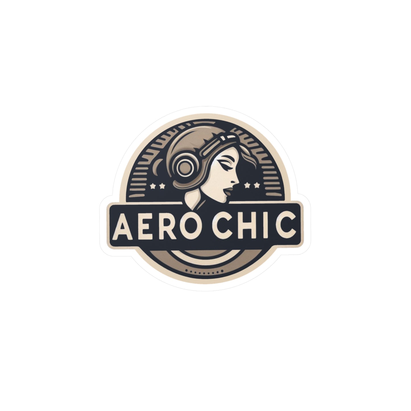 Sticker - AeroChic Logo